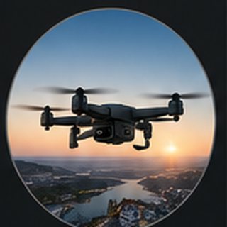 Drone imaging illustration