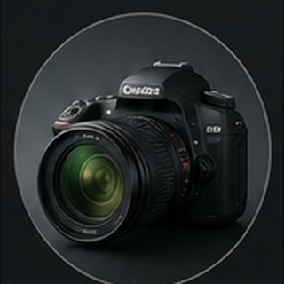 DSLR camera photography illustration