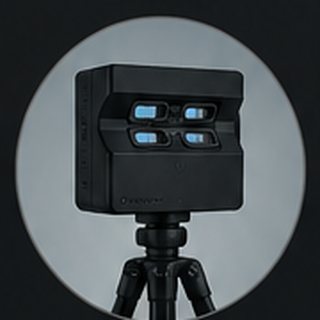 Matterport 3D scanning illustration